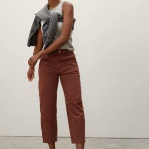 Everlane Utility Barrel Pant - Rosewood